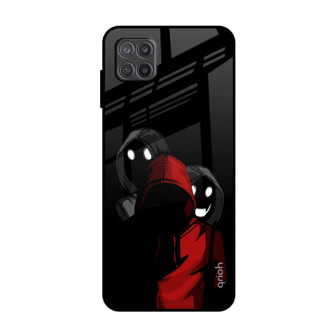 Shadow Character Samsung Galaxy A12 Glass Back Cover Online
