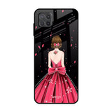 Fashion Princess Samsung Galaxy A12 Glass Back Cover Online