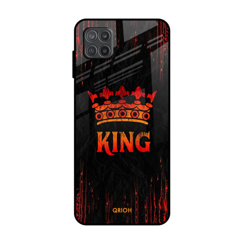 Royal King Samsung Galaxy A12 Glass Back Cover Online