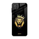 Lion The King Samsung Galaxy A12 Glass Back Cover Online