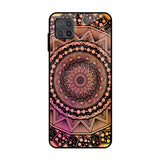 Floral Mandala Samsung Galaxy A12 Glass Back Cover Online
