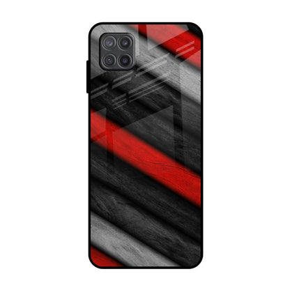 Soft Wooden Texture Samsung Galaxy A12 Glass Back Cover Online