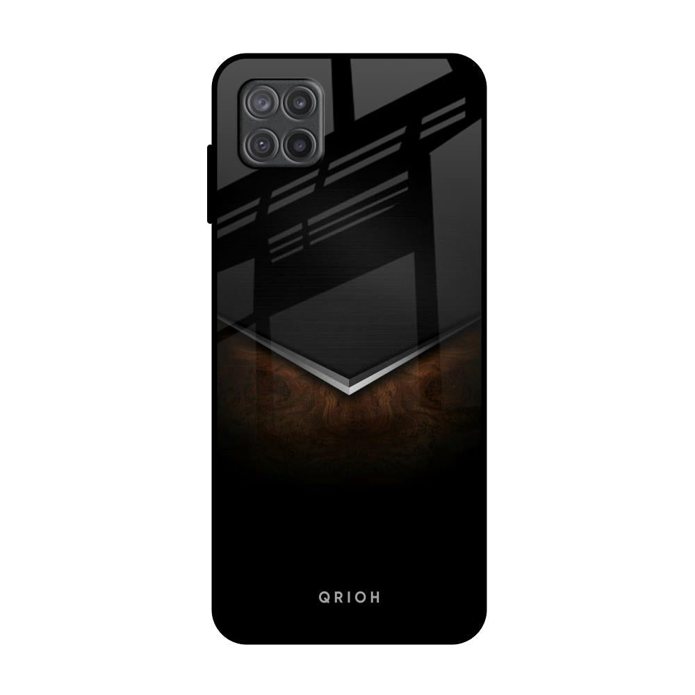 Dark Walnut Samsung Galaxy A12 Glass Back Cover Online