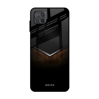 Dark Walnut Samsung Galaxy A12 Glass Back Cover Online