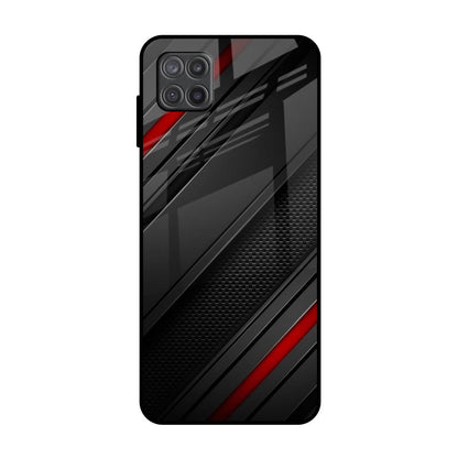 Modern Abstract Samsung Galaxy A12 Glass Back Cover Online