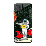 Astronaut on Mars Samsung Galaxy A12 Glass Back Cover Online