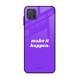 Make it Happen Samsung Galaxy A12 Glass Back Cover Online