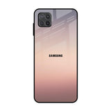 Golden Mauve Samsung Galaxy A12 Glass Back Cover Online