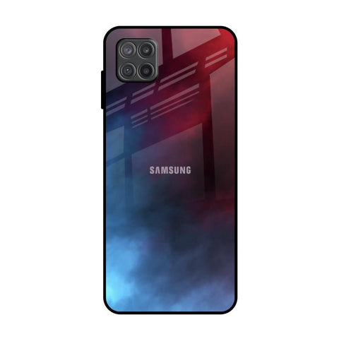 Smokey Watercolor Samsung Galaxy A12 Glass Back Cover Online
