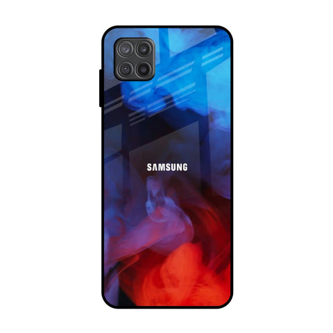 Dim Smoke Samsung Galaxy A12 Glass Back Cover Online