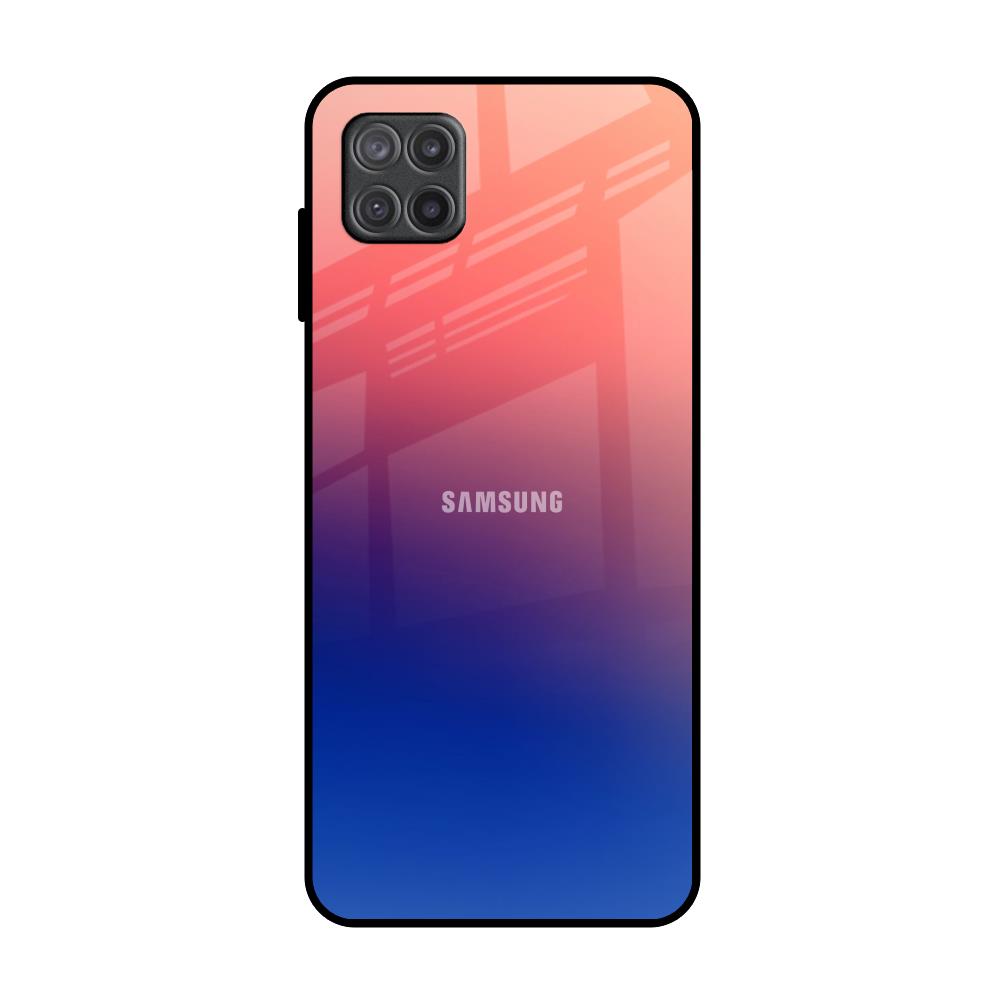 Dual Magical Tone Samsung Galaxy A12 Glass Back Cover Online