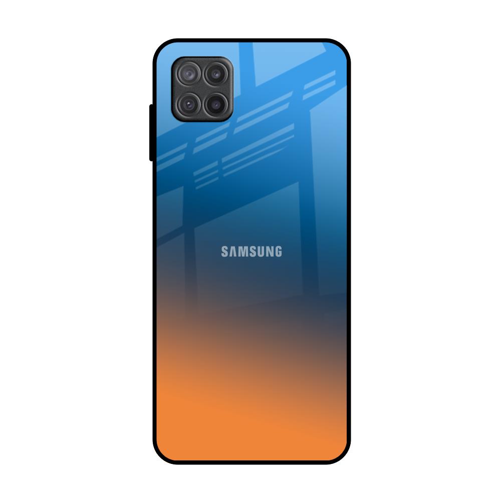 Sunset Of Ocean Samsung Galaxy A12 Glass Back Cover Online