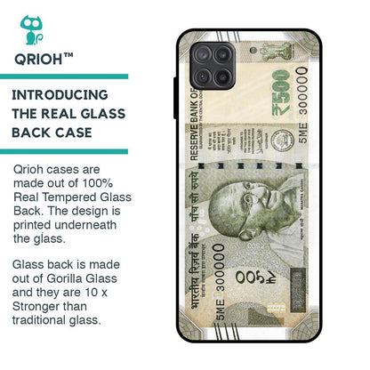 Cash Mantra Glass Case for Samsung Galaxy A12