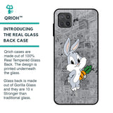 Cute Baby Bunny Glass Case for Samsung Galaxy A12