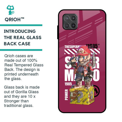 Gangster Hero Glass Case for Samsung Galaxy A12