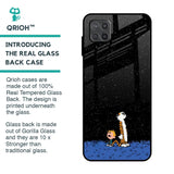 Night Sky Star Glass Case for Samsung Galaxy A12