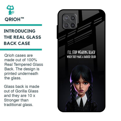 Aesthetic Digital Art Glass Case for Samsung Galaxy A12