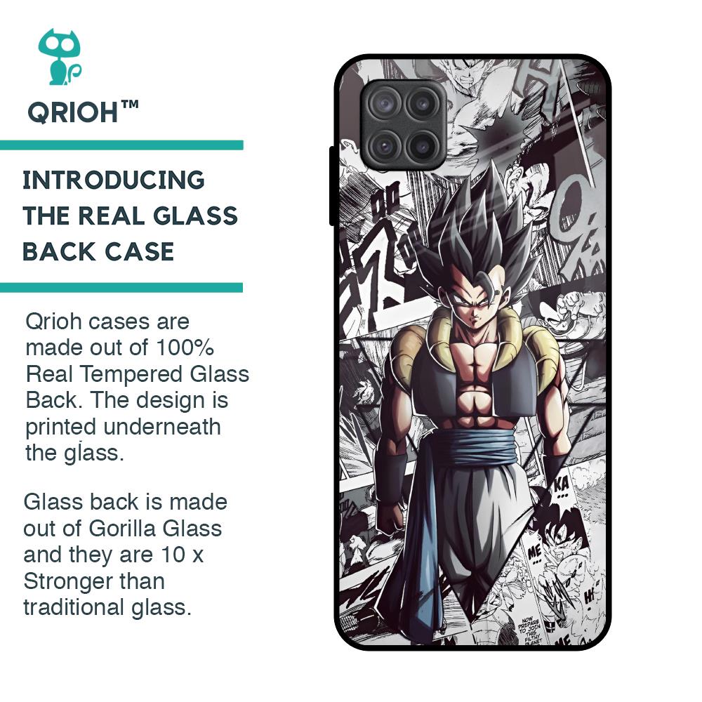 Dragon Anime Art Glass Case for Samsung Galaxy A12