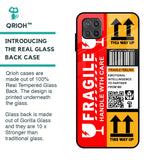 Handle With Care Glass Case for Samsung Galaxy A12