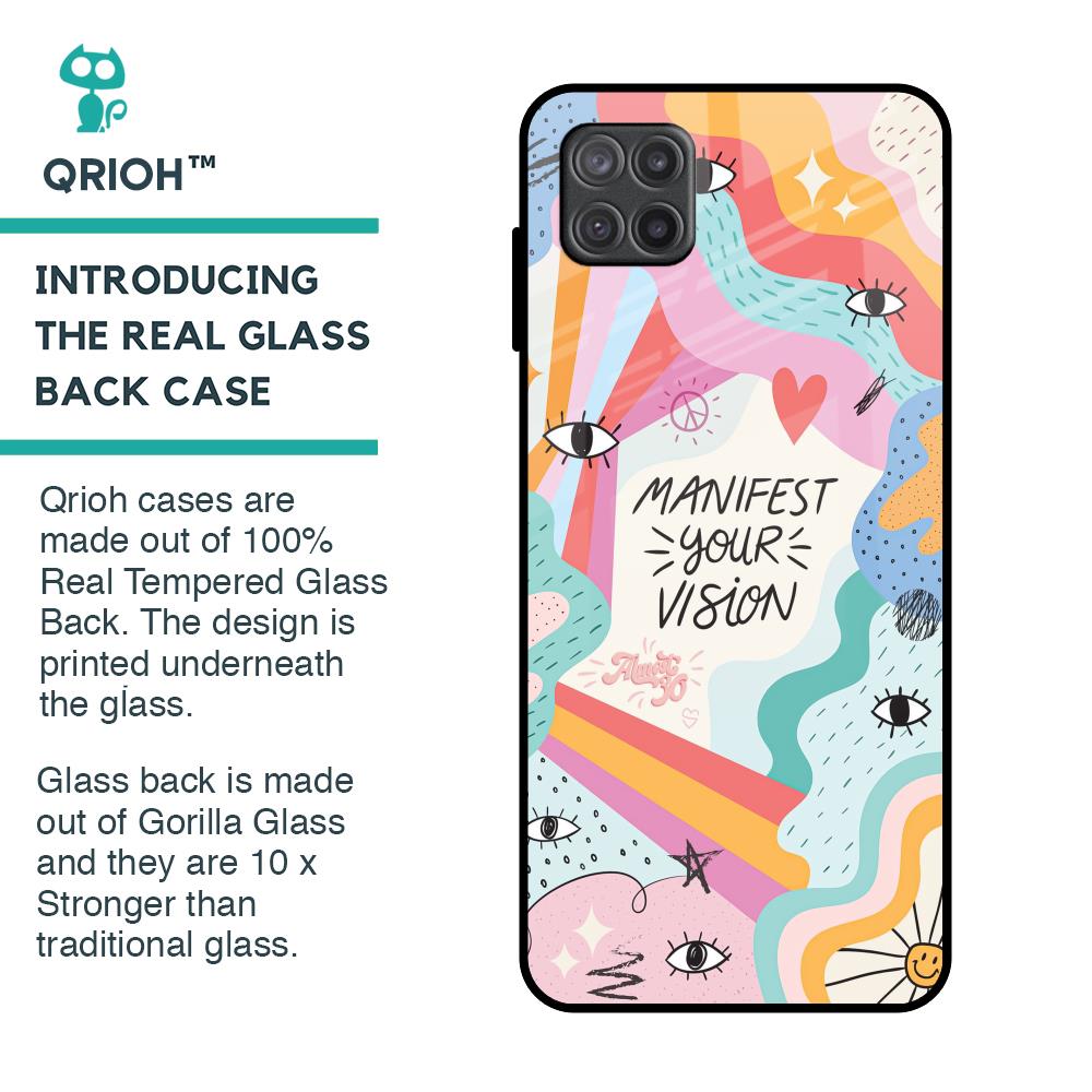Vision Manifest Glass Case for Samsung Galaxy A12