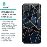 Abstract Tiles Glass Case for Samsung Galaxy A12