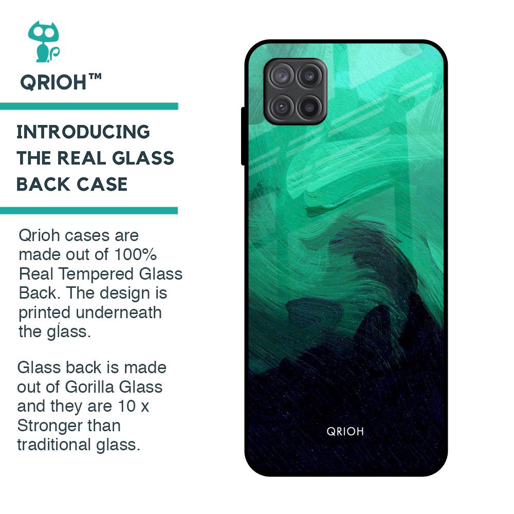 Scarlet Amber Glass Case for Samsung Galaxy A12