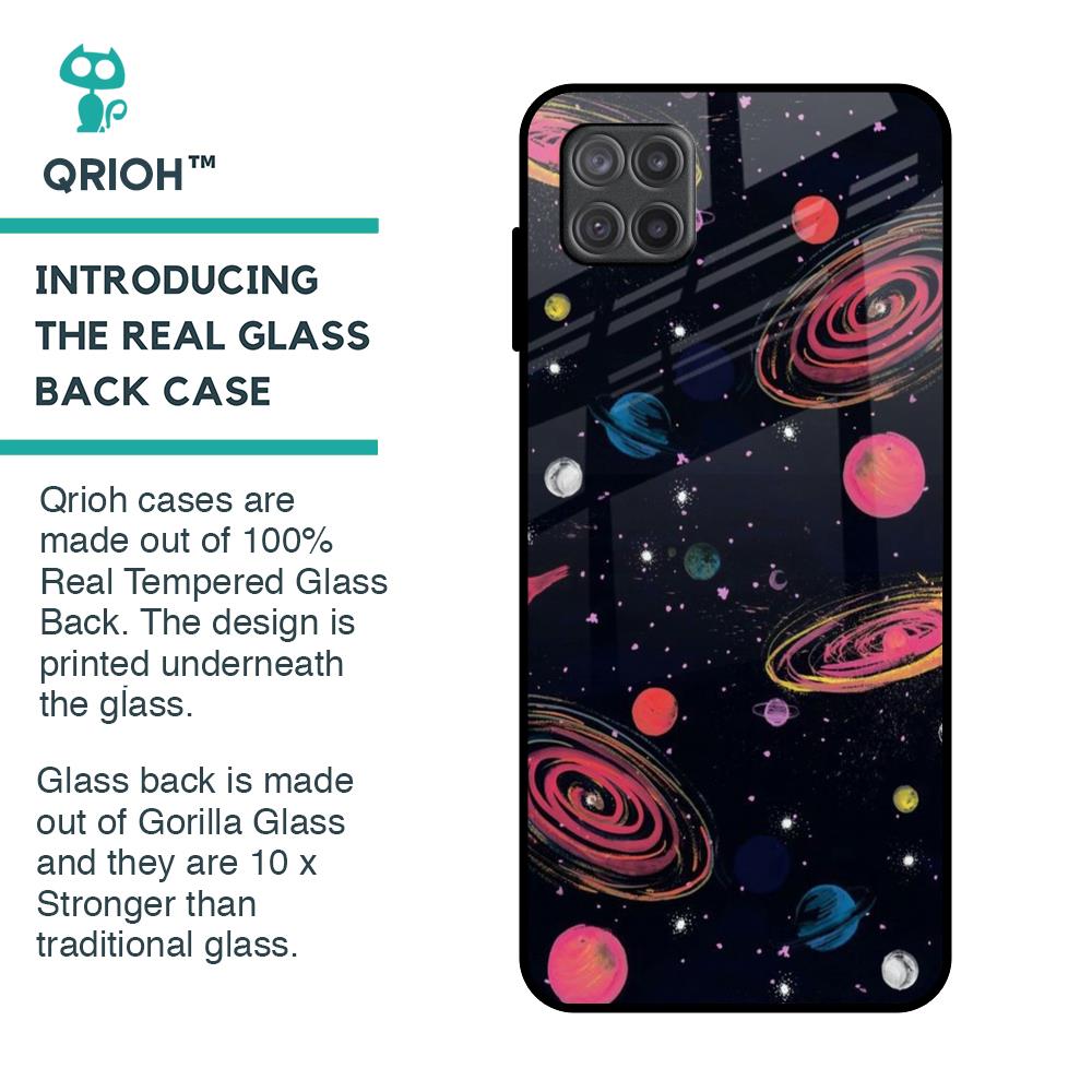 Galaxy In Dream Glass Case For Samsung Galaxy A12