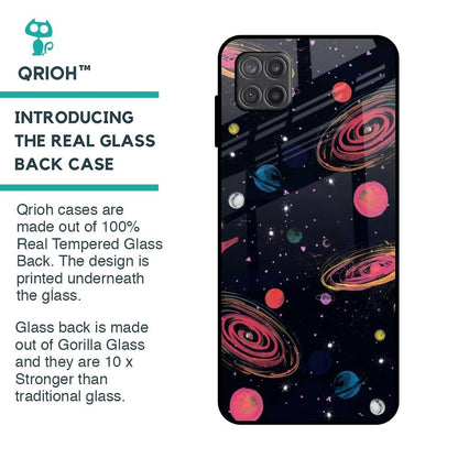 Galaxy In Dream Glass Case For Samsung Galaxy A12