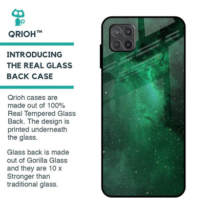 Emerald Firefly Glass Case For Samsung Galaxy A12
