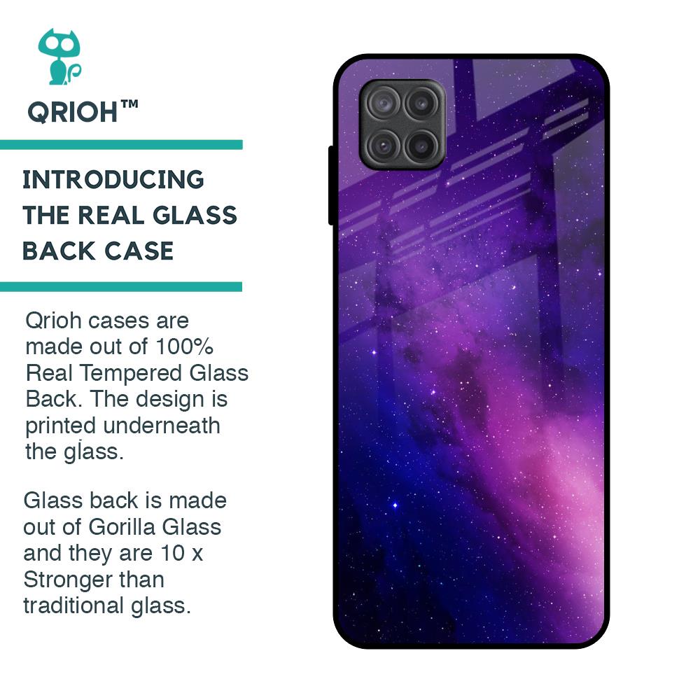 Stars Life Glass Case For Samsung Galaxy A12