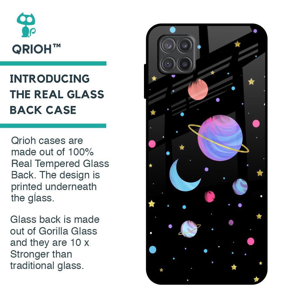 Planet Play Glass Case For Samsung Galaxy A12