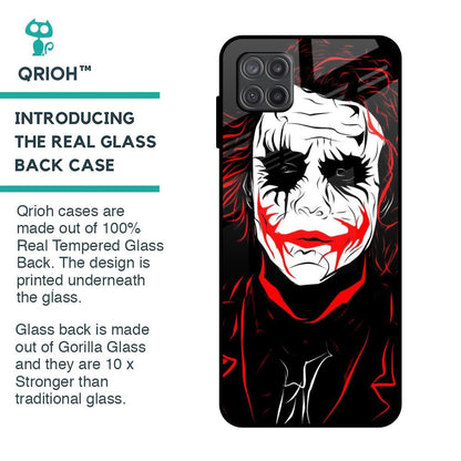 Life In Dark Glass Case For Samsung Galaxy A12