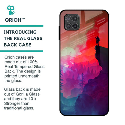 Dream So High Glass Case For Samsung Galaxy A12