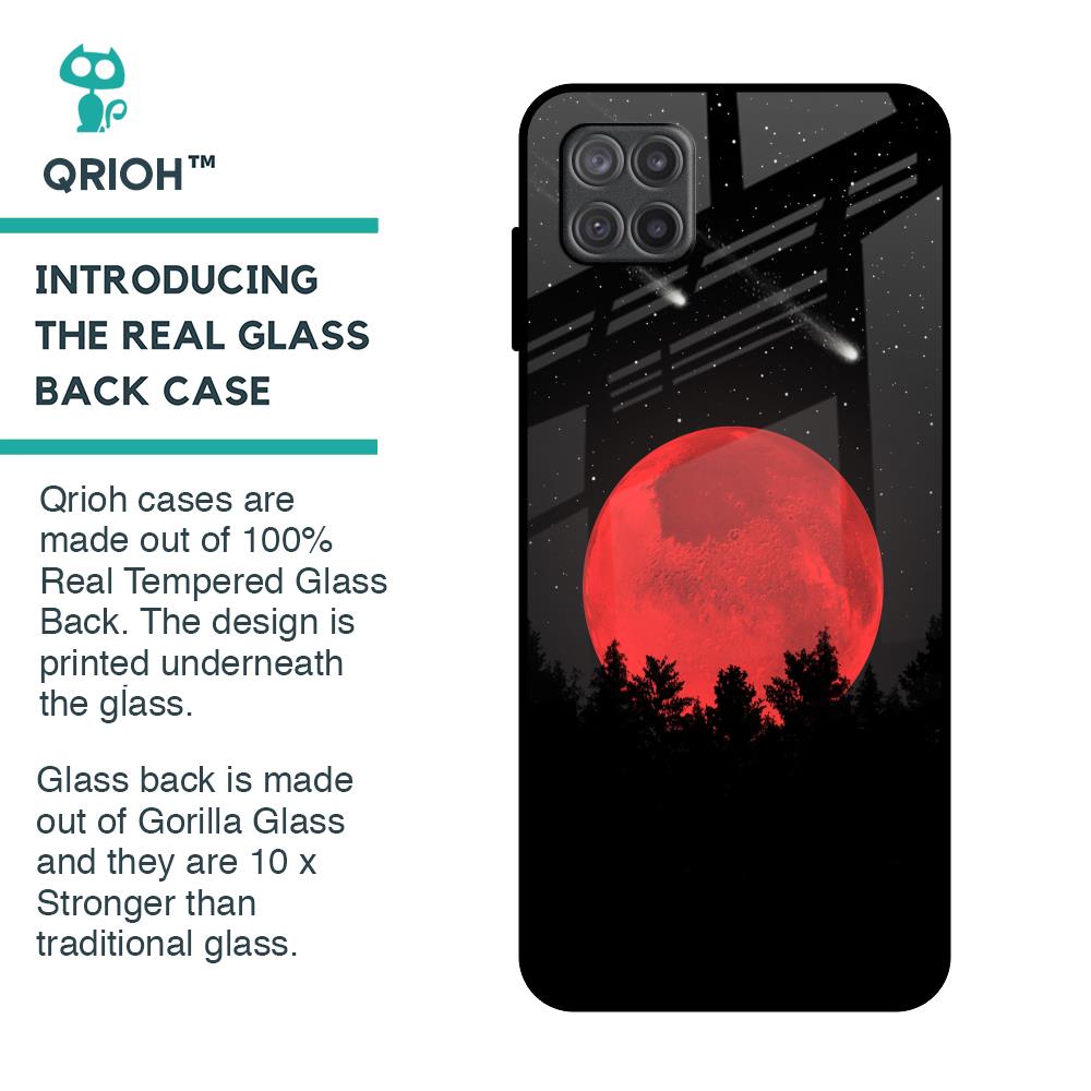 Moonlight Aesthetic Glass Case For Samsung Galaxy A12