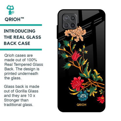 Dazzling Art Glass Case for Samsung Galaxy A12