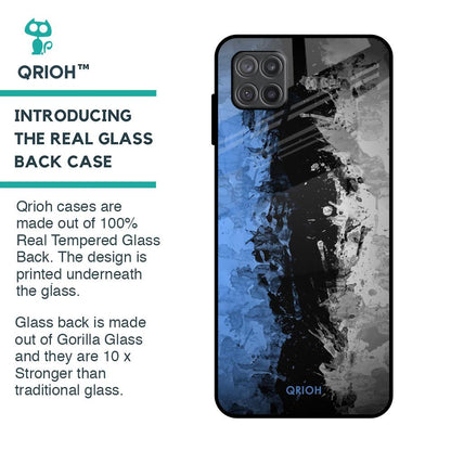Dark Grunge Glass Case for Samsung Galaxy A12