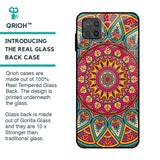 Elegant Mandala Glass Case for Samsung Galaxy A12