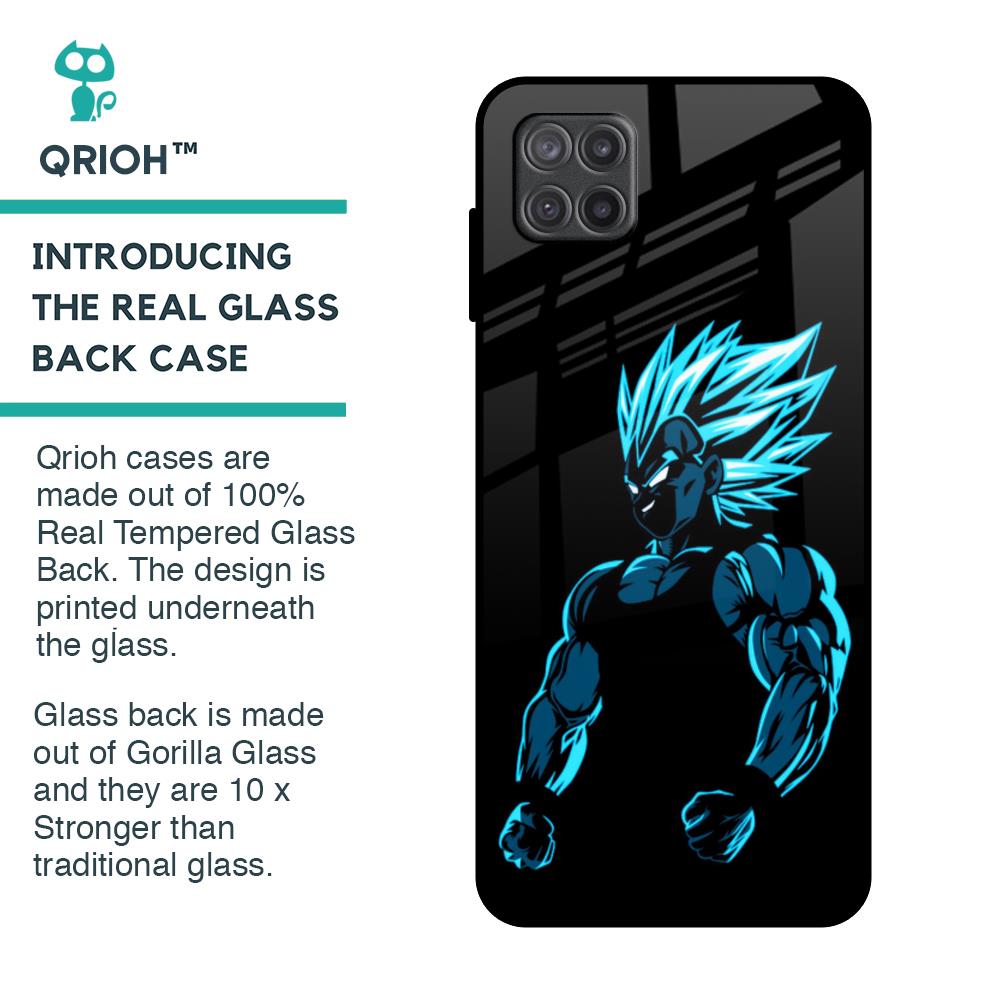 Pumped Up Anime Glass Case for Samsung Galaxy A12
