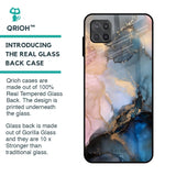Marble Ink Abstract Glass Case for Samsung Galaxy A12