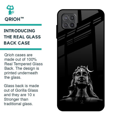 Adiyogi Glass Case for Samsung Galaxy A12