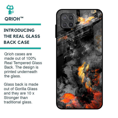 Lava Explode Glass Case for Samsung Galaxy A12