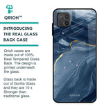 Deep Ocean Marble Glass Case for Samsung Galaxy A12