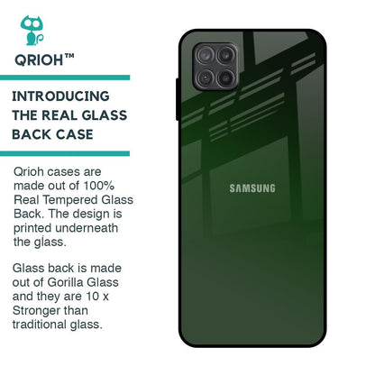 Deep Forest Glass Case for Samsung Galaxy A12