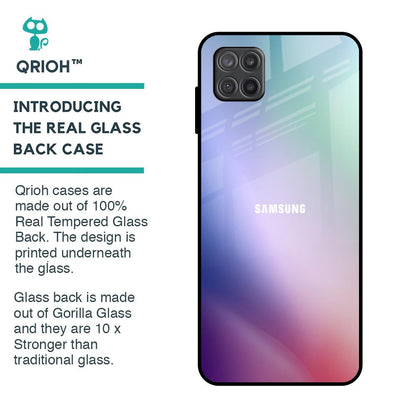 Abstract Holographic Glass Case for Samsung Galaxy A12