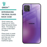 Ultraviolet Gradient Glass Case for Samsung Galaxy A12