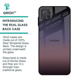 Grey Ombre Glass Case for Samsung Galaxy A12