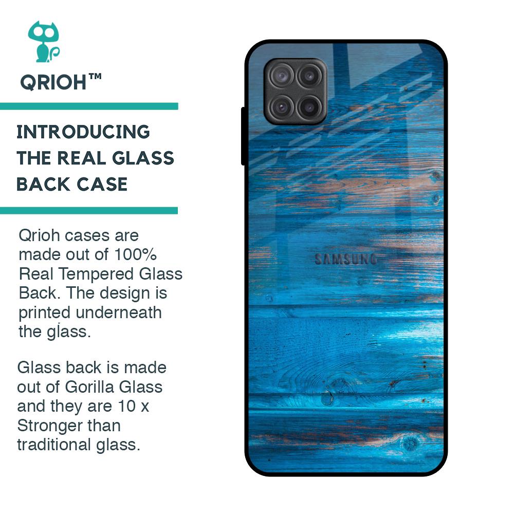 Patina Finish Glass case for Samsung Galaxy A12