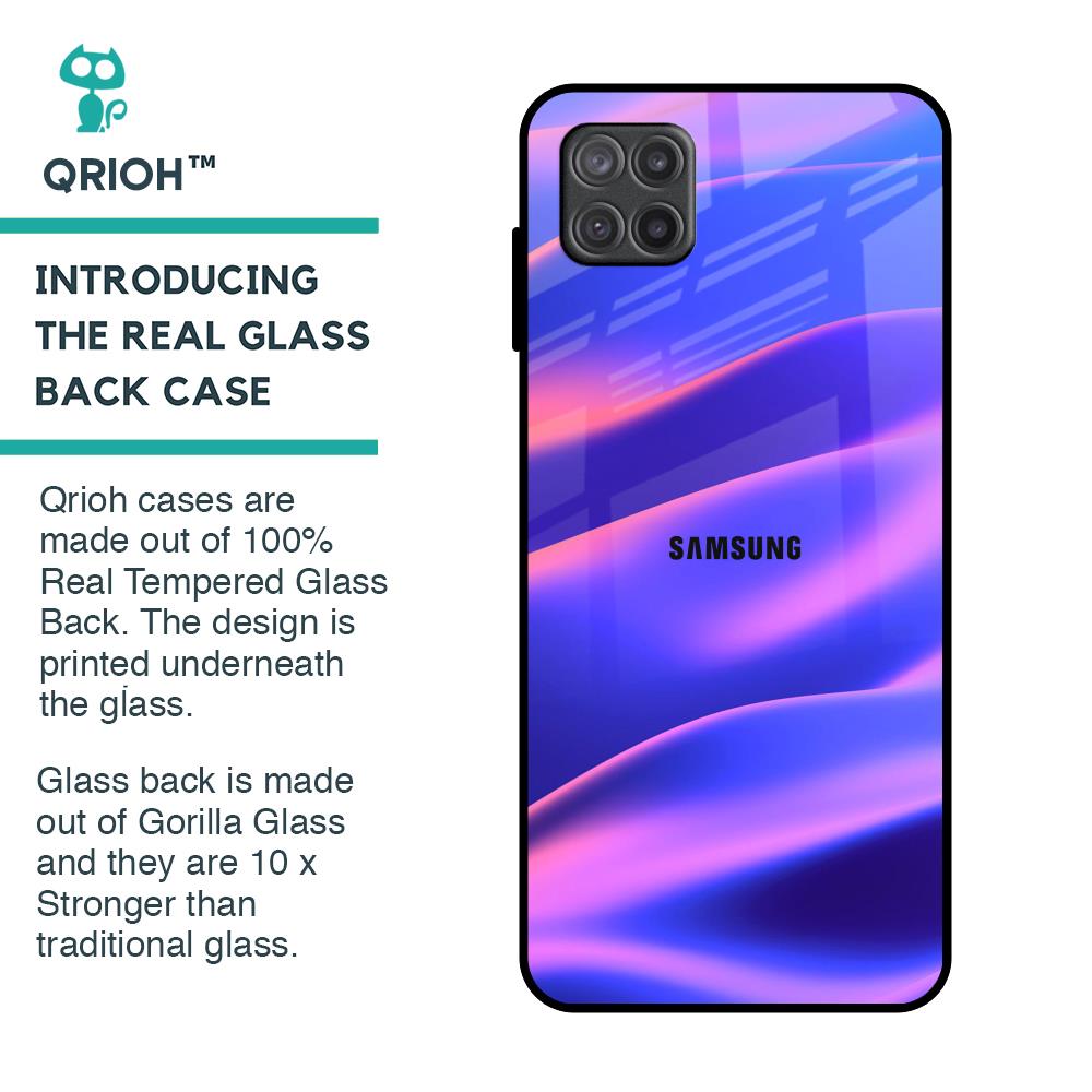Colorful Dunes Glass Case for Samsung Galaxy A12