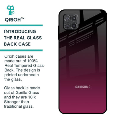 Wisconsin Wine Glass Case For Samsung Galaxy A12