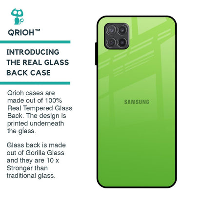 Paradise Green Glass Case For Samsung Galaxy A12
